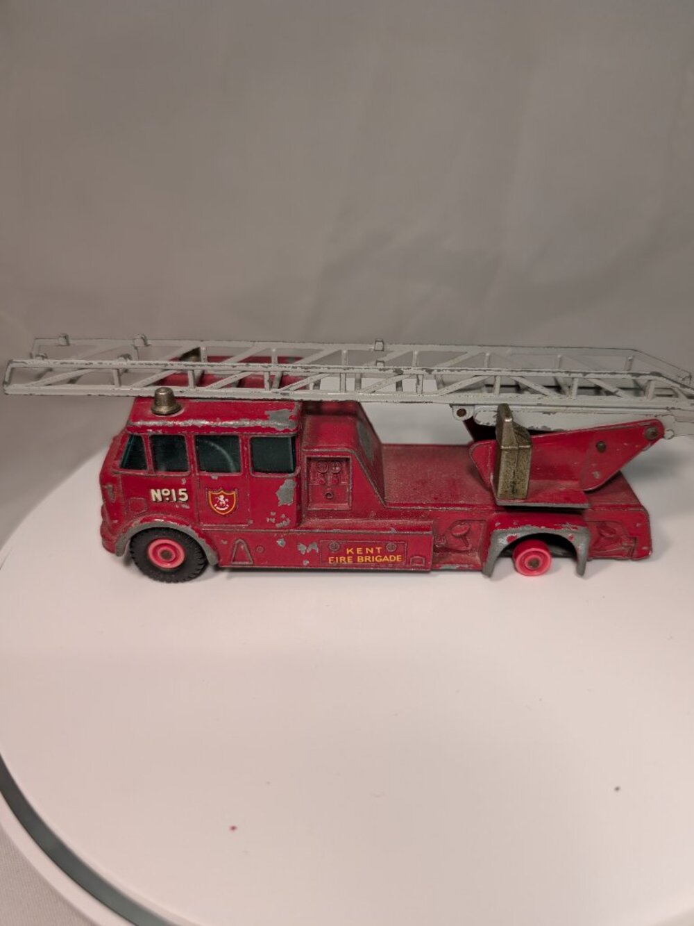 Vintage Matchbox Lesney KingSize K-15 Merryweather Fire Engine No. 15 1964